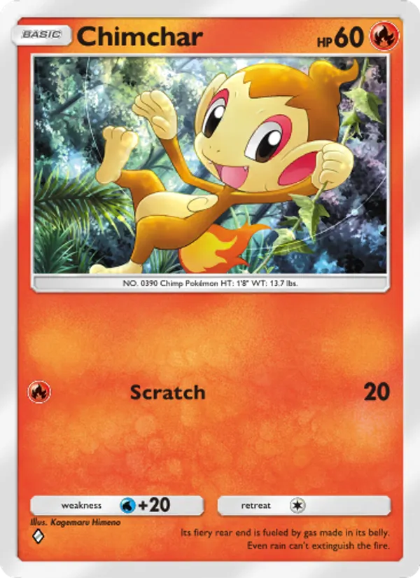 027 Chimchar – Space-Time Smackdown