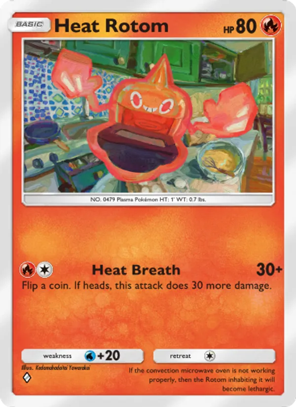 030 Heat Rotom – Space-Time Smackdown