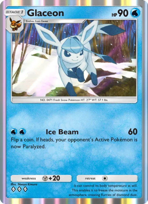 046 Glaceon – Space-Time Smackdown