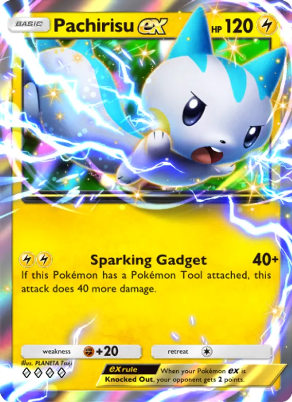 061 Pachirisu ex – Space-Time Smackdown
