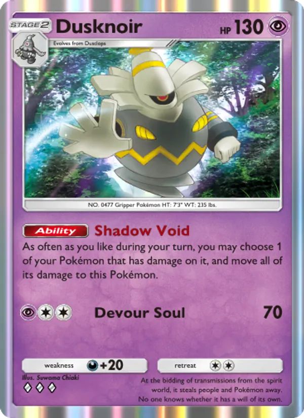 072 Dusknoir – Space-Time Smackdown