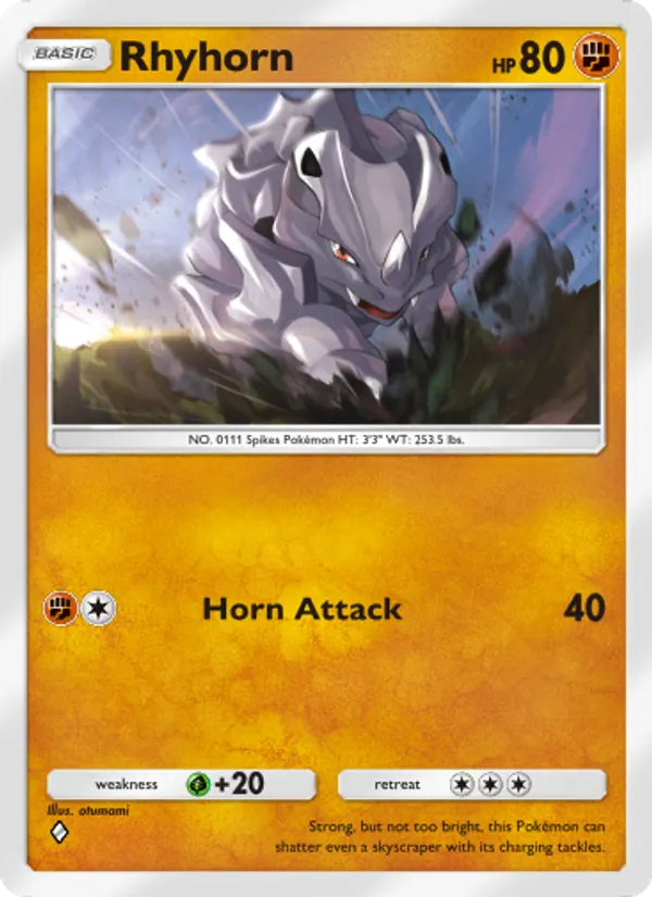 080 Rhyhorn – Space-Time Smackdown