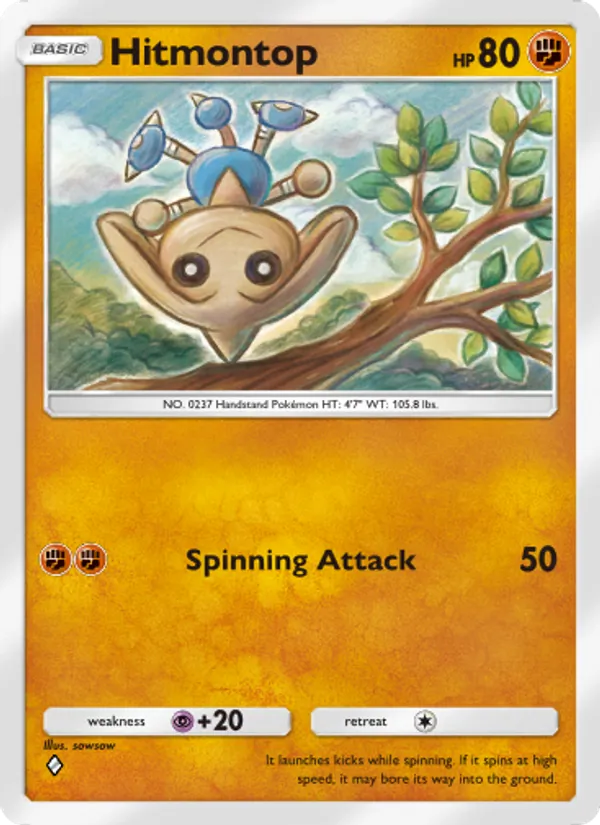 085 Hitmontop – Space-Time Smackdown