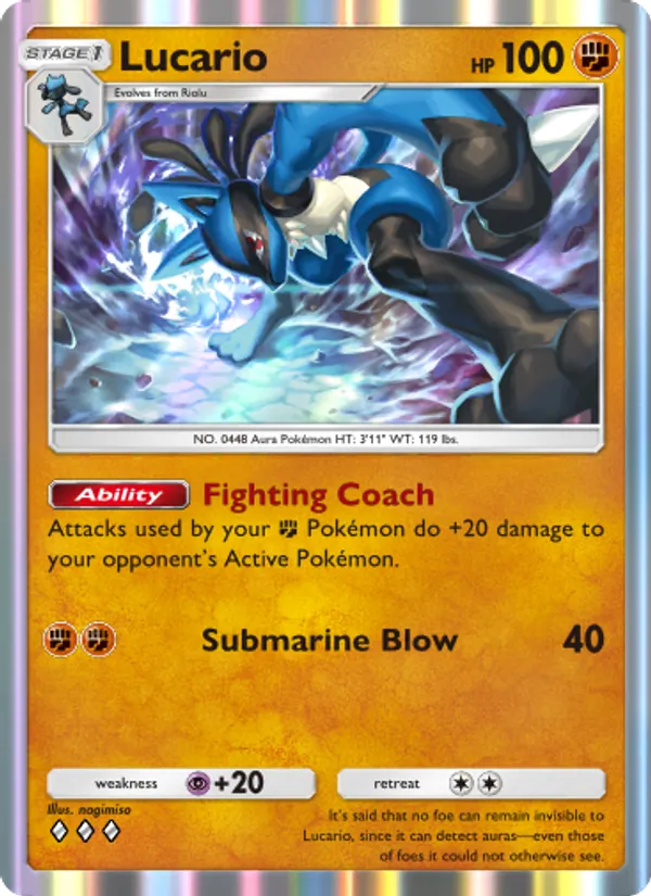 092 Lucario – Space-Time Smackdown