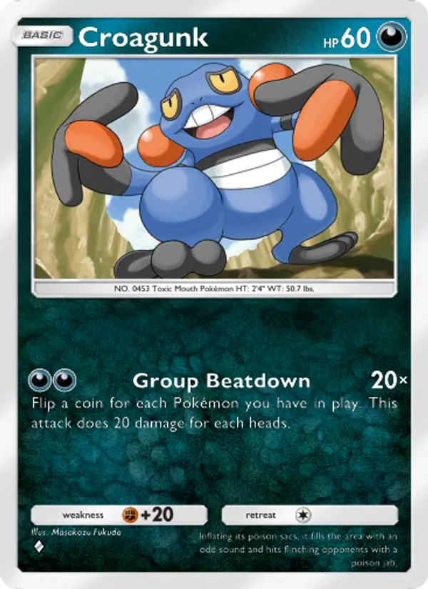 107 Croagunk – Space-Time Smackdown