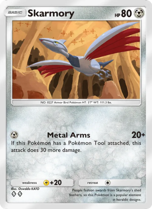 111 Skarmory – Space-Time Smackdown