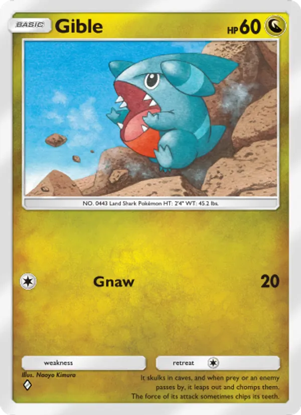 121 Gible – Space-Time Smackdown