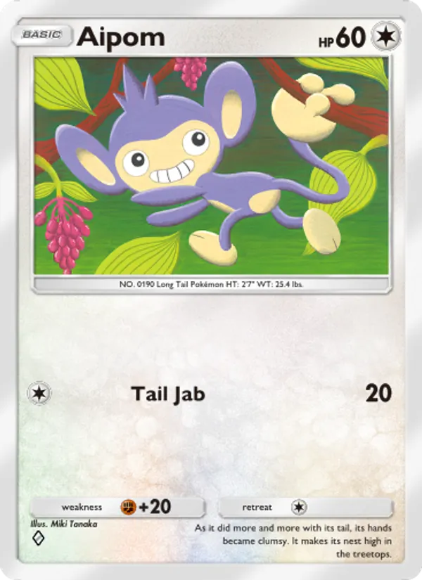 130 Aipom – Space-Time Smackdown