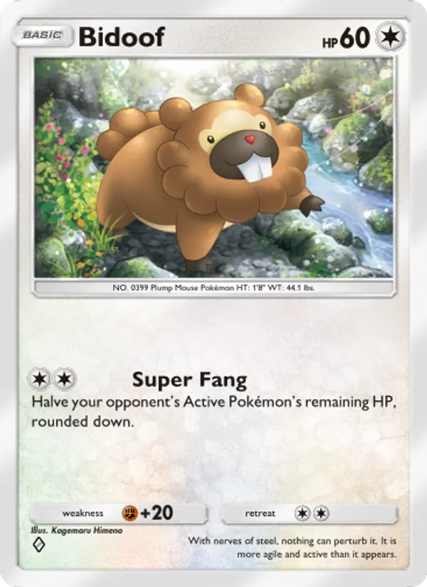 135 Bidoof – Space-Time Smackdown