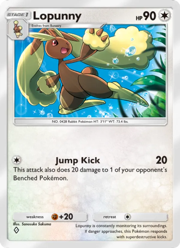 138 Lopunny – Space-Time Smackdown