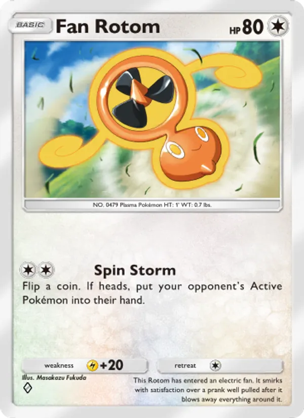 142 Fan Rotom – Space-Time Smackdown
