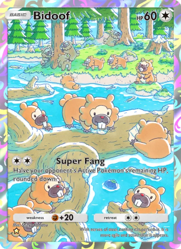 177 Bidoof – Space-Time Smackdown