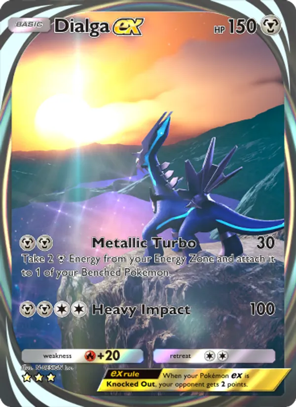 205 Dialga ex – Space-Time Smackdown