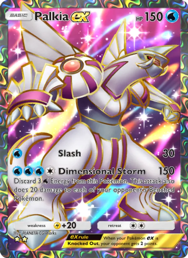 182 Palkia ex – Space-Time Smackdown