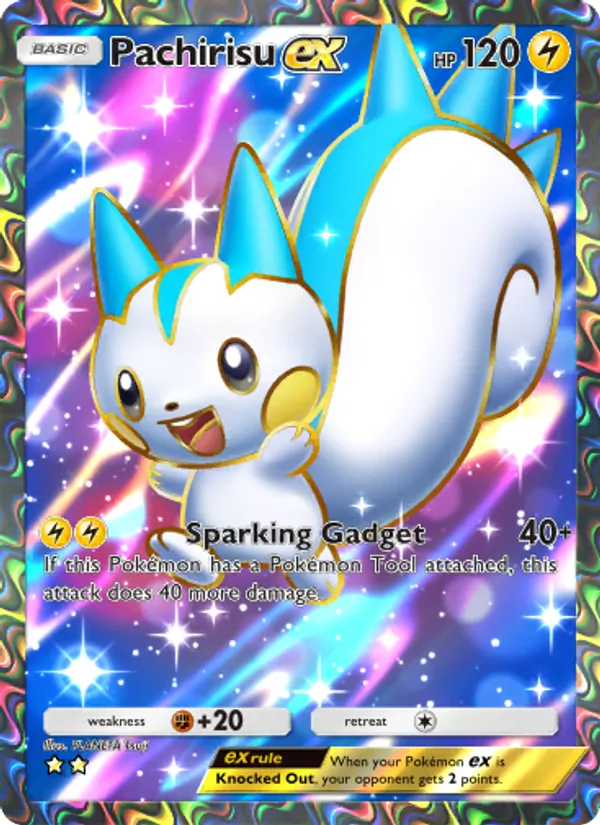 183 Pachirisu ex – Space-Time Smackdown