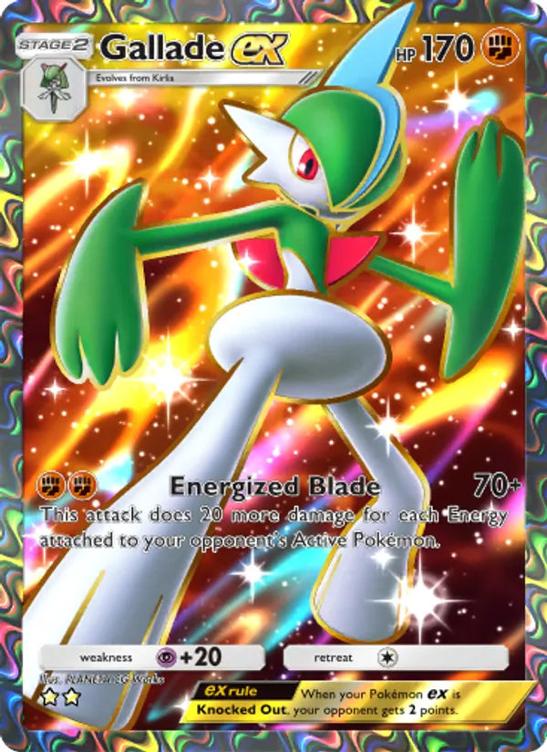 185 Gallade ex – Space-Time Smackdown