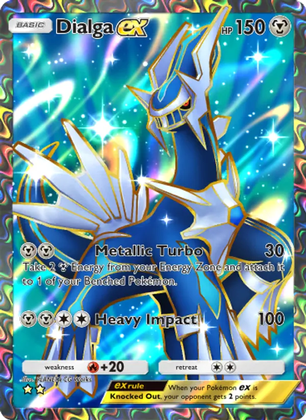 188 Dialga ex – Space-Time Smackdown