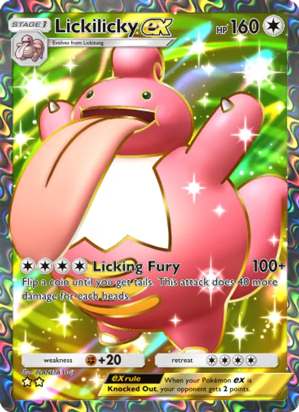 189 Lickilicky ex – Space-Time Smackdown