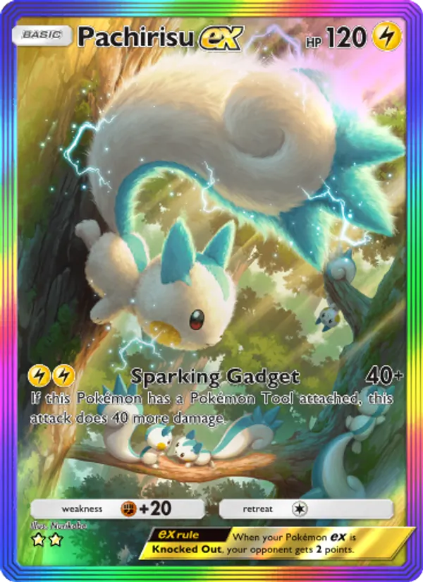 198 Pachirisu ex – Space-Time Smackdown