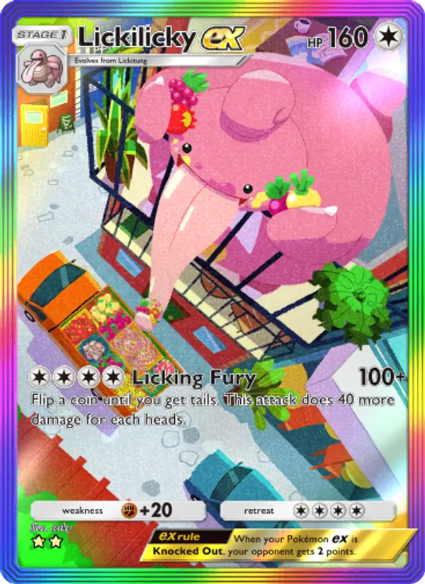 203 Lickilicky ex – Space-Time Smackdown