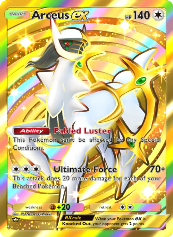 096 Arceus ex – Triumphant Light
