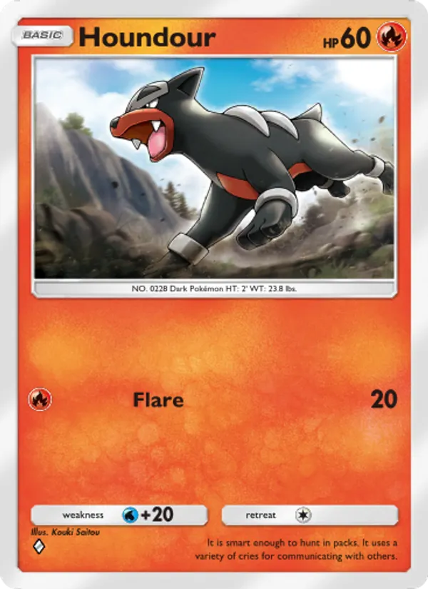 011 Houndour – Triumphant Light