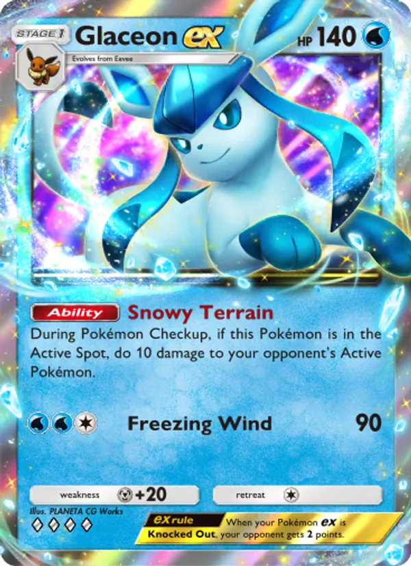 022 Glaceon ex – Triumphant Light