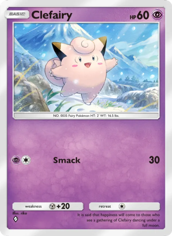 029 Clefairy – Triumphant Light