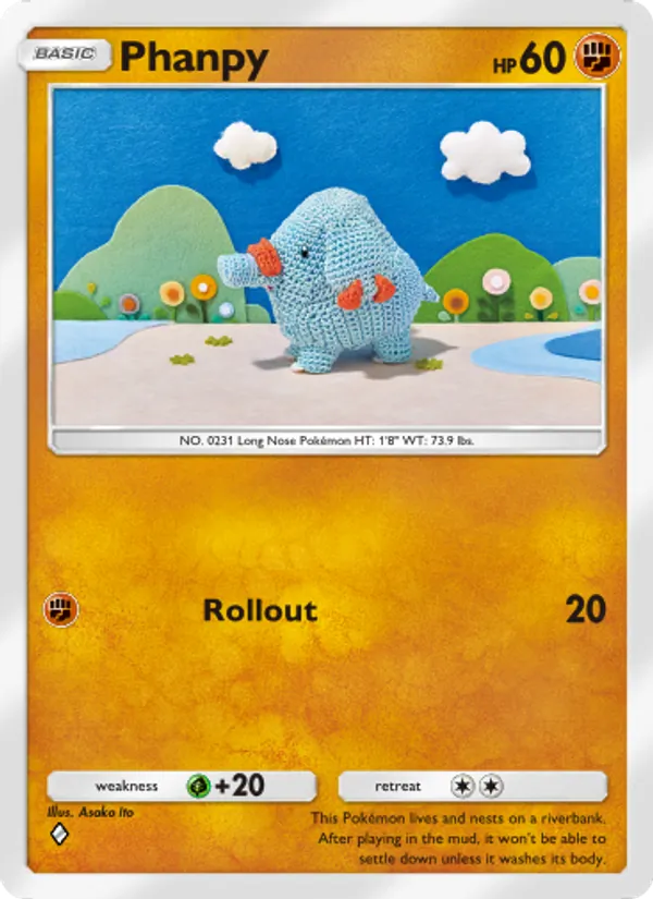 037 Phanpy – Triumphant Light