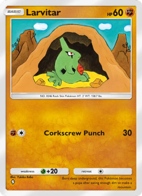 039 Larvitar – Triumphant Light