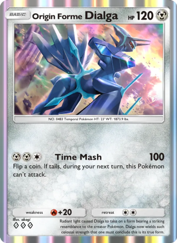 060 Origin Forme Dialga – Triumphant Light