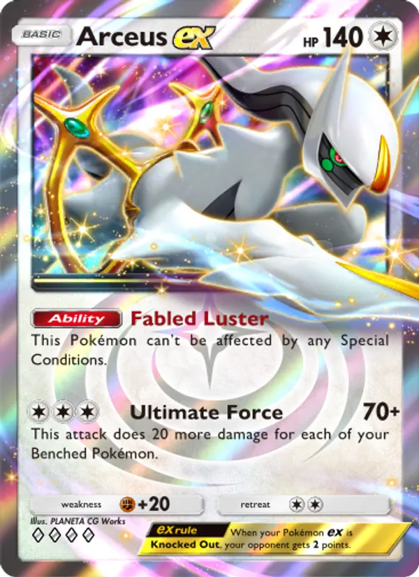 071 Arceus ex – Triumphant Light