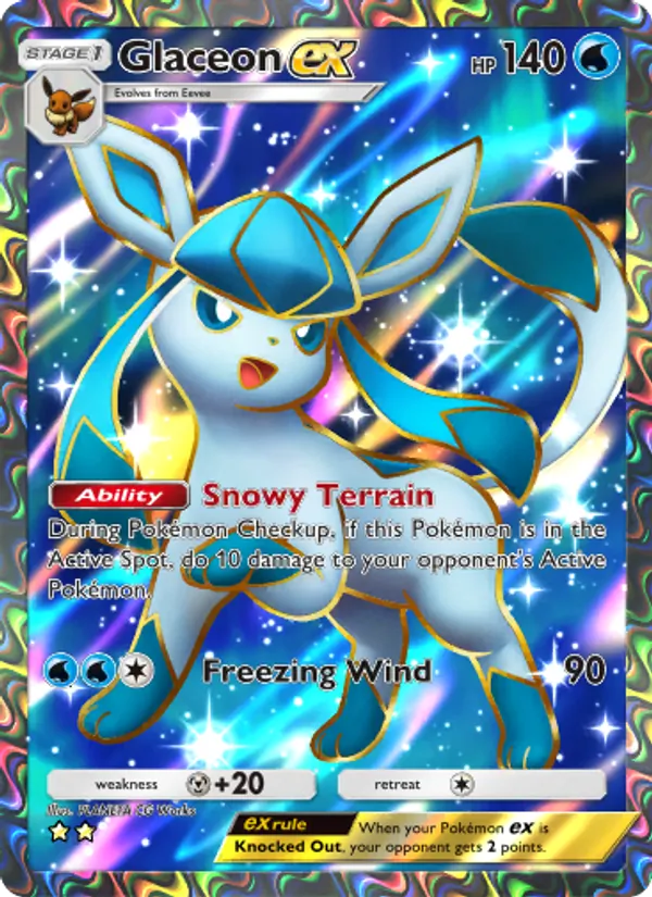 083 Glaceon ex – Triumphant Light