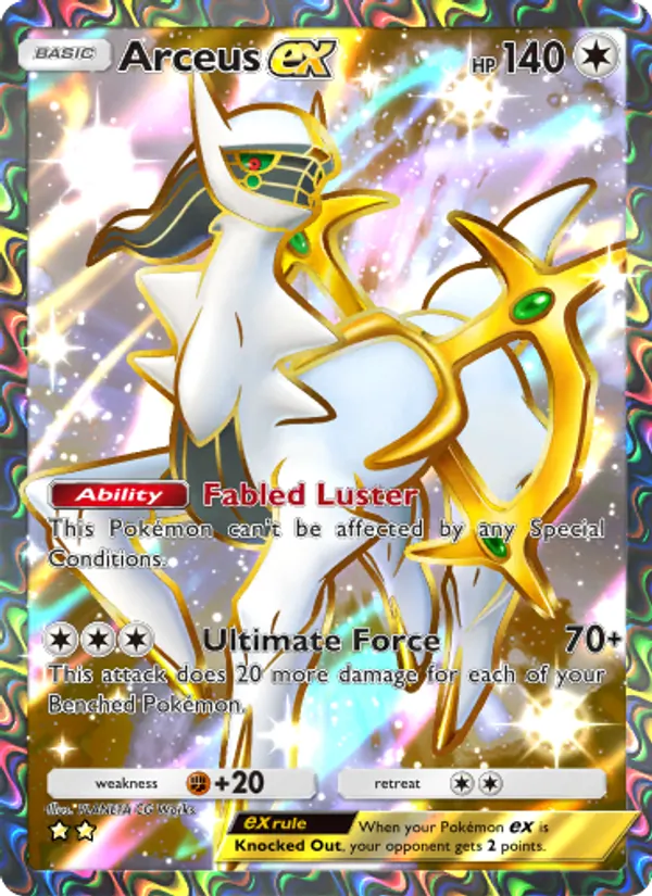 086 Arceus ex – Triumphant Light