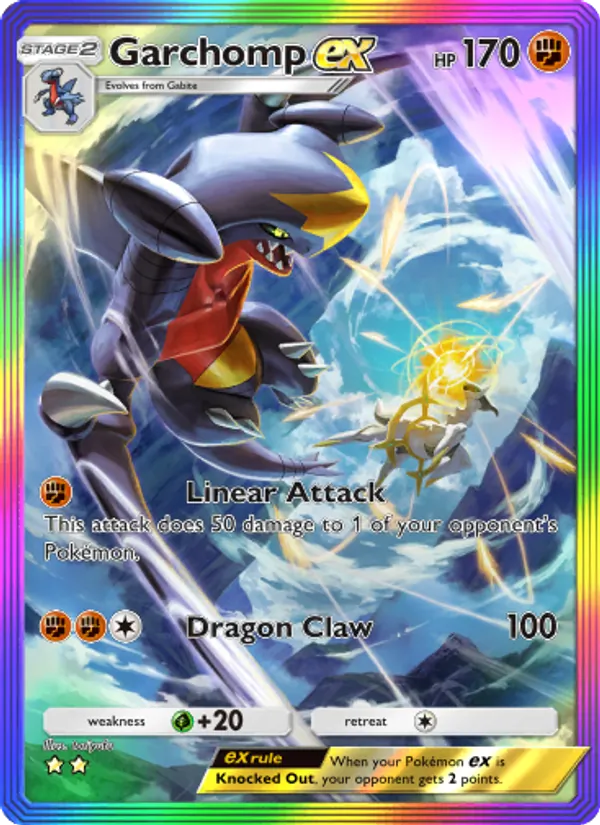 093 Garchomp ex – Triumphant Light