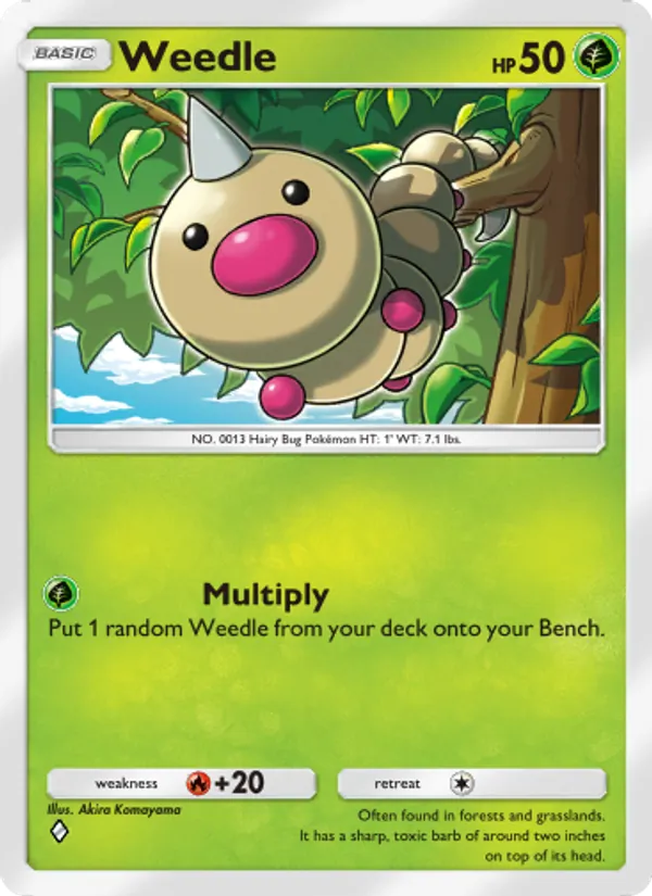 001 Weedle – Shining Revelry