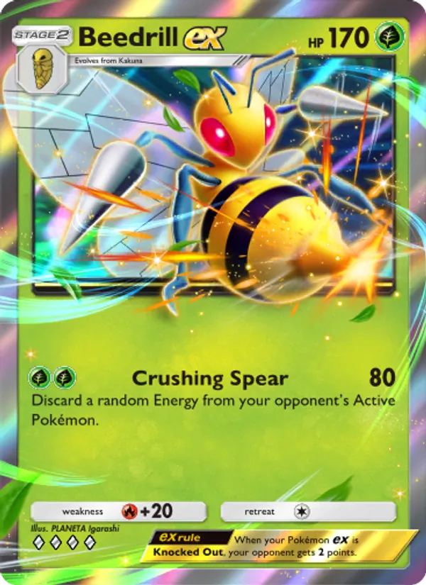 003 Beedrill ex – Shining Revelry