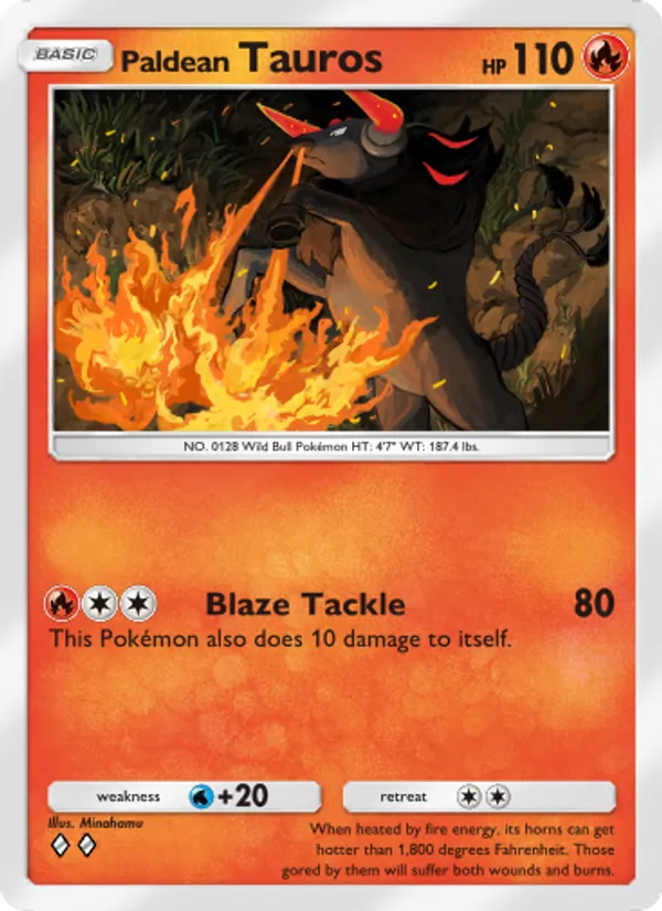 013 Paldean Tauros – Shining Revelry
