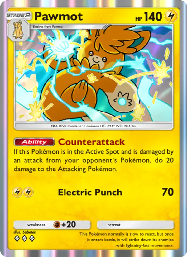 028 Pawmot – Shining Revelry