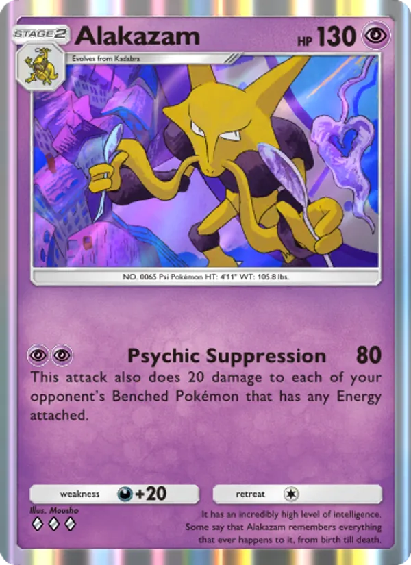 031 Alakazam – Shining Revelry