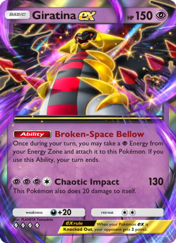 035 Giratina ex – Shining Revelry