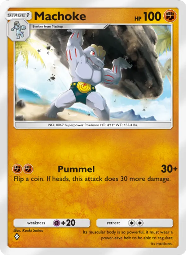 038 Machoke – Shining Revelry