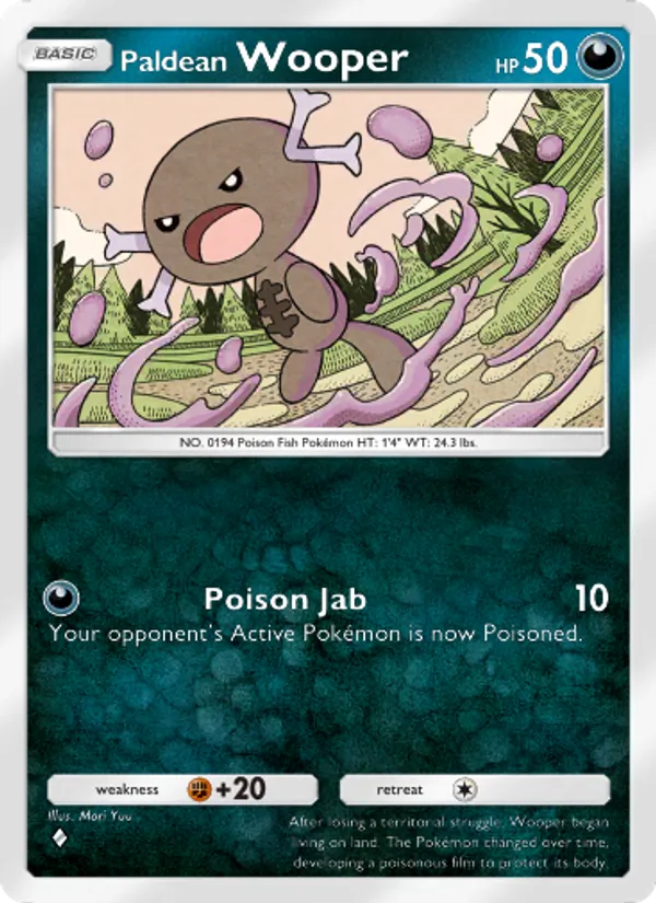047 Paldean Wooper – Shining Revelry