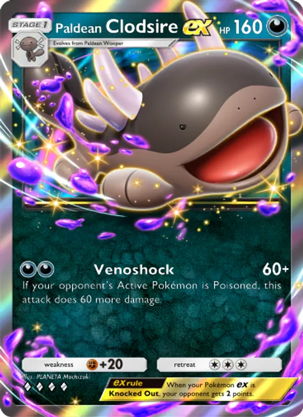 048 Paldean Clodsire ex – Shining Revelry