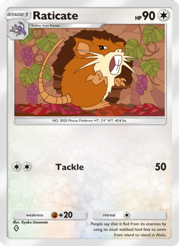 059 Raticate – Shining Revelry