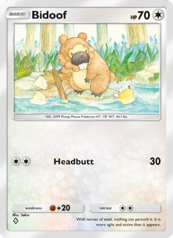 064 Bidoof – Shining Revelry