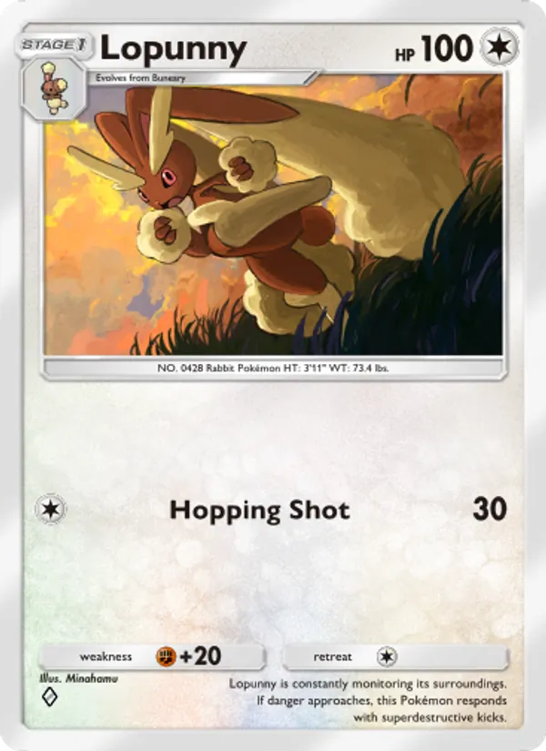 067 Lopunny – Shining Revelry