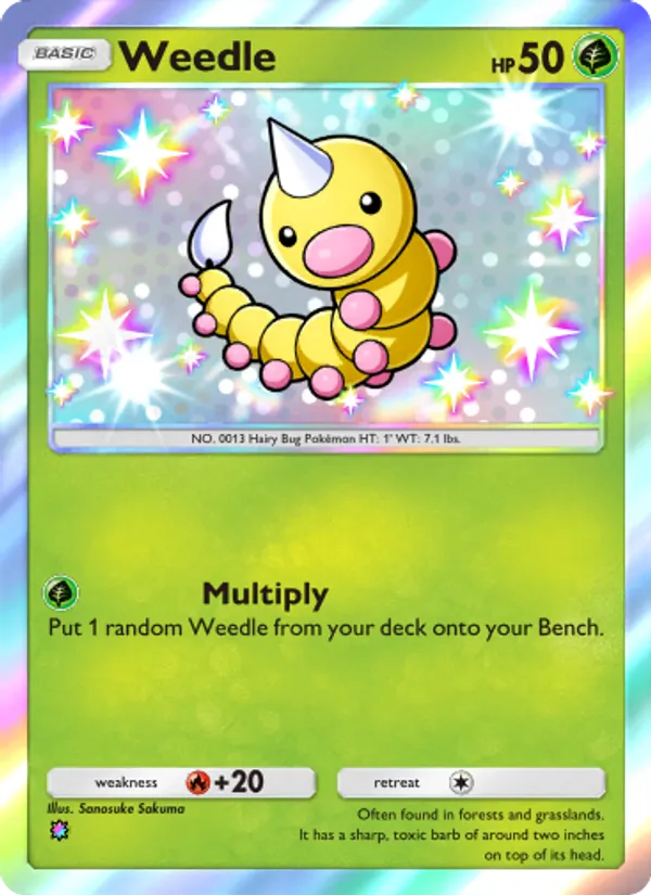 097 Weedle – Shining Revelry