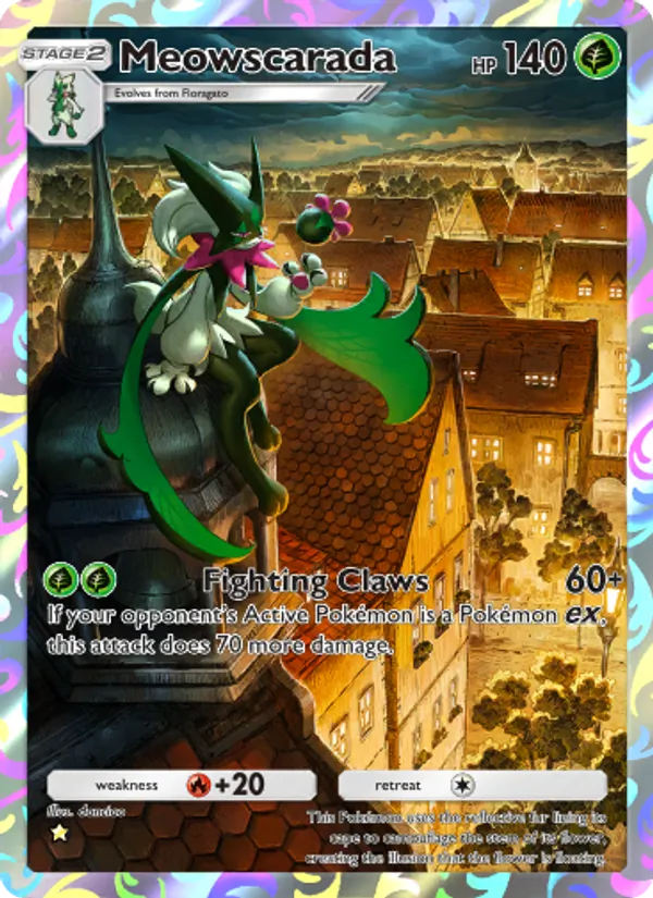 073 Meowscarada – Shining Revelry