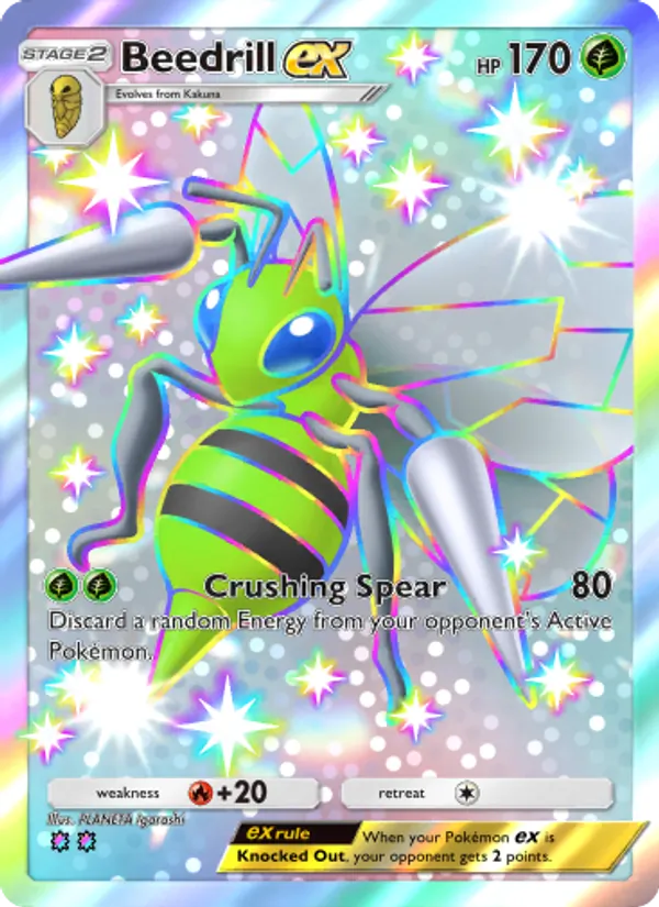 107 Beedrill ex – Shining Revelry